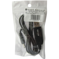 Кабель живлення USB 2.0 AM to DC 5.5 х 2.1 mm 1.0m 5V to 12V Dynamode (DM-USB-DC-5.5x2.1-12V) Diawest