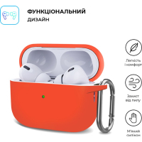 Чохол для навушників Armorstandart Hang Case для Apple AirPods Pro 2 Orange (ARM68594) Diawest