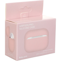 Чехол для наушников Armorstandart Ultrathin Silicone Case для Apple AirPods Pro Baby Pink (ARM55956) Diawest