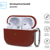 Чохол для навушників Armorstandart Hang Case для Apple AirPods Pro 2 Scarlet (ARM68599) Diawest