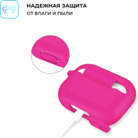 Чохол для навушників Armorstandart Silicone Case для Apple Airpods Pro Hot Pink (ARM56077) Diawest