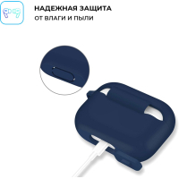 Чохол для навушників Armorstandart Silicone Case для Apple Airpods Pro Midnight Blue (ARM56080) Diawest