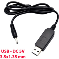 Кабель живлення USB 2.0 AM to DC 3.5 х 1.35 mm 1.0m USB 5V to DC 5V Dynamode (DM-USB-DC-3.5x1.35mm) Diawest