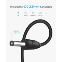 Кабель живлення USB 2.0 AM to DC 3.5 х 1.35 mm 1.0m USB 5V to DC 5V Dynamode (DM-USB-DC-3.5x1.35mm) Diawest