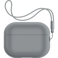 Чохол для навушників Armorstandart Silicone Case with straps для Apple Airpods Pro 2 Gray (ARM68610) Diawest