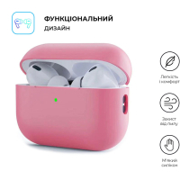 Чохол для навушників Armorstandart Silicone Case для Apple Airpods Pro 2 Pink (ARM64534) Diawest