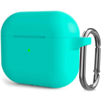 Чохол для навушників Armorstandart Hang Case для Apple AirPods 3 Mint Green (ARM60316) Diawest