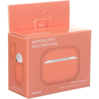 Чехол для наушников Armorstandart Ultrathin Silicone Case для Apple AirPods Pro Papaya (ARM55966) Diawest