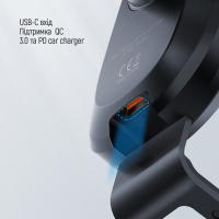 Зарядний пристрій ColorWay Air Vent Car Wireless Charger 15W Black (CW-CHAW038Q-BK) Diawest