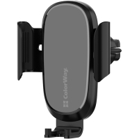 Зарядний пристрій ColorWay Air Vent Car Wireless Charger 15W Black (CW-CHAW038Q-BK) Diawest