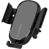 Зарядний пристрій ColorWay Air Vent Car Wireless Charger 15W Black (CW-CHAW038Q-BK) Diawest