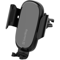 Зарядний пристрій ColorWay Air Vent Car Wireless Charger 15W Black (CW-CHAW038Q-BK) Diawest
