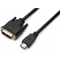 Кабель мультимедійний HDMI to DVI 3.0m Single Link 18+1 Premium ProLogix (PR-HDMI-DVI-P-01-30-3m) Diawest