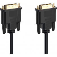 Кабель мультимедийный DVI to DVI 3.0m Single link 18+1 ProLogix (PR-DVI-DVI-P-05-28-3m) Diawest