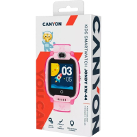 Смарт-годинник Canyon CNE-KW44PP Jondy KW-44, Kids smartwatch Pink (CNE-KW44PP) Diawest