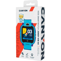 Смарт-годинник Canyon CNE-KW44BL Jondy KW-44, Kids smartwatch Blue (CNE-KW44BL) Diawest