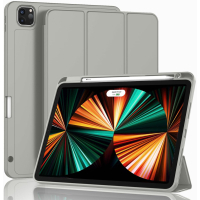 Чехол для планшета BeCover Direct Charge Pencil Apple iPad Pro 11 2020/2021/2022 Gray (709652) Diawest