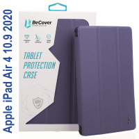 Чехол для планшета BeCover Soft TPU Apple Pencil Apple iPad Air 4 10.9 2020/2021 Purple (706767) Diawest