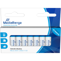 Батарейка Mediarange AAA LR03 1.5V Premium Alkaline Batteries, Micro, Pack 10 (MRBAT102) Diawest
