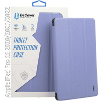 Чехол для планшета BeCover Tri Fold Soft TPU Silicone Apple iPad Pro 11 2020/2021/2022 Purple (709711) Diawest