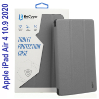 Чехол для планшета BeCover Soft TPU Apple Pencil Apple iPad Air 4 10.9 2020/2021 Gray (706763) Diawest