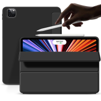 Чехол для планшета BeCover Tri Fold Soft TPU Silicone Apple iPad Pro 12.9 2020/2021/2022 Black (709712) Diawest