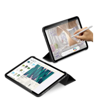 Чехол для планшета BeCover Tri Fold Soft TPU Silicone Apple iPad Pro 12.9 2020/2021/2022 Black (709712) Diawest