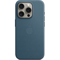 Чехол для мобильного телефона Apple iPhone 15 Pro FineWoven Case with MagSafe Pacific Blue (MT4Q3ZM/A) Diawest