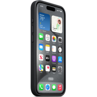 Чехол для мобильного телефона Apple iPhone 15 Pro FineWoven Case with MagSafe Black (MT4H3ZM/A) Diawest
