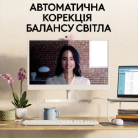 Веб-камера Logitech Brio 100 Full HD Rose (960-001623) Diawest