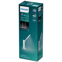 Настольная лампа Philips LED Amber 3W, 4000K, 1800mAh (Lithium battery), білий (929003194507) Diawest