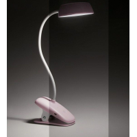 Настільна лампа Philips LED Reading Desk lamp Donutclip 3W, 4000K, 1200mAh (Lithium battery), рожевий (929003179627) Diawest