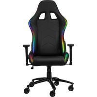 Крісло ігрове 2E Gaming Ogama II RGB Black (2E-GC-OGA-BKRGB) Diawest