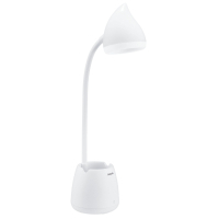 Настільна лампа Philips LED Reading Desk lamp Hat 4.5W, 3000/4000/5700K, 1800mAh (Lithium battery), білий (929003241007) Diawest