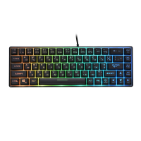 Клавиатура 2E Gaming KG345 RGB 68key USB UA Transparent (2E-KG345TR) Diawest