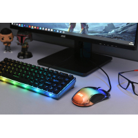 Клавиатура 2E Gaming KG345 RGB 68key USB UA Transparent (2E-KG345TR) Diawest