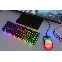 Клавиатура 2E Gaming KG345 RGB 68key USB UA Transparent (2E-KG345TR) Diawest