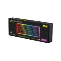 Клавиатура 2E Gaming KG345 RGB 68key USB UA Transparent (2E-KG345TR) Diawest
