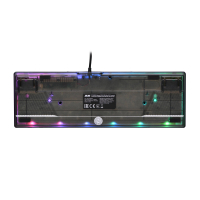 Клавиатура 2E Gaming KG345 RGB 68key USB UA Transparent (2E-KG345TR) Diawest