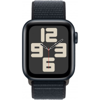 Смарт-часы Apple Watch SE 2023 GPS 40mm Midnight Aluminium Case with Midnight Sport Loop (MRE03QP/A) Diawest