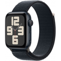 Смарт-годинник Apple Watch SE 2023 GPS 44mm Midnight Aluminium Case with Midnight Sport Loop (MREA3QP/A) Diawest