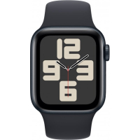 Смарт-часы Apple Watch SE 2023 GPS 40mm Midnight Aluminium Case with Midnight Sport Band - M/L (MR9Y3QP/A) Diawest