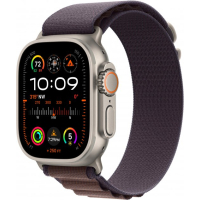 Смарт-часы Apple Watch Ultra 2 GPS + Cellular, 49mm Titanium Case with Indigo Alpine Loop - Large (MREW3UL/A) Diawest