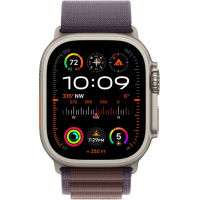 Смарт-часы Apple Watch Ultra 2 GPS + Cellular, 49mm Titanium Case with Indigo Alpine Loop - Large (MREW3UL/A) Diawest
