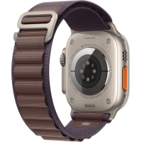 Смарт-часы Apple Watch Ultra 2 GPS + Cellular, 49mm Titanium Case with Indigo Alpine Loop - Large (MREW3UL/A) Diawest