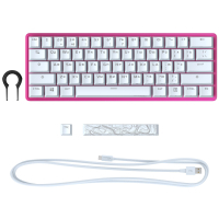 Клавіатура HyperX Alloy Origins 60 Pink (572Y6AA) Diawest