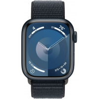 Смарт-годинник Apple Watch Series 9 GPS 41mm Midnight Aluminium Case with Midnight Sport Loop (MR8Y3QP/A) Diawest