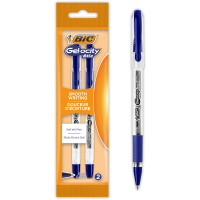 Ручка гелевая Bic Gel-ocity Stic 0,5 мм 2 шт синяя (bc989707) Diawest