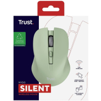 Мишка Trust Mydo Silent Wireless Green (25042) Diawest