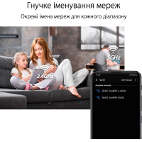 Точка доступу Wi-Fi ASUS XD4 Plus 2pk Black (90IG07M0-MO3C30) Diawest